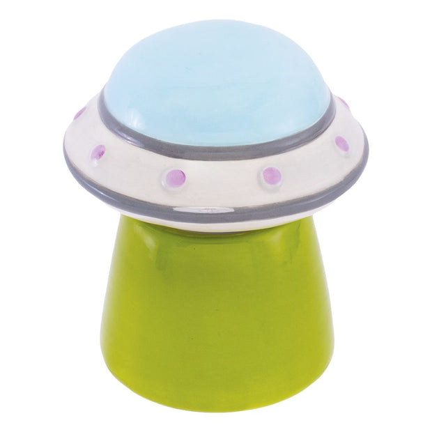 Fujima UFO Cow Ceramic Stash Jar - 4" - Headshop.com