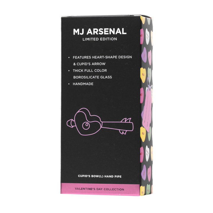 MJ Arsenal Cupid's Bow(l) Valentine's Day Glass Pipe - Headshop.com