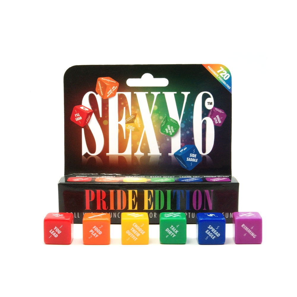 Sexy 6 Pride Edition Dice Game - Headshop.com