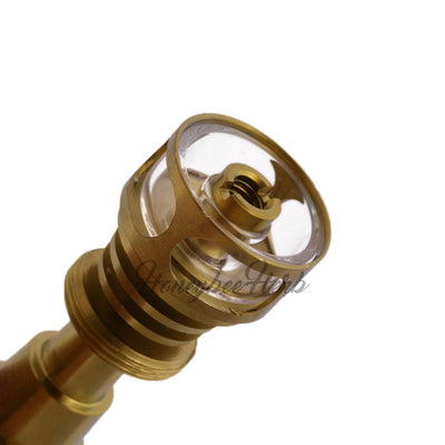 Honeybee Herb Titanium 6 IN 1 Cage Hybrid Dab Dab Nail - Headshop.com