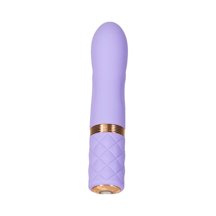 Pillow Talk Special Edition Flirty Mini Massager With Swarovski Crystal Purple - Headshop.com