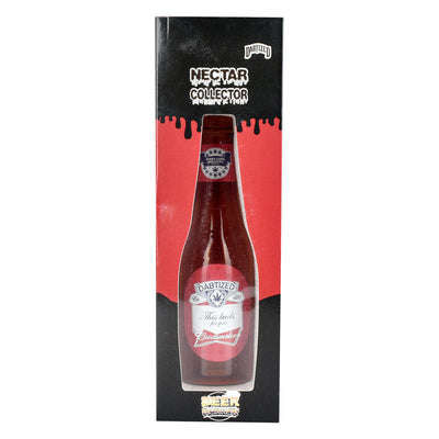 Dabtized Beer Burner Bubbler Dab Straw - 7.75" / 10mm F / Designs Vary - Headshop.com