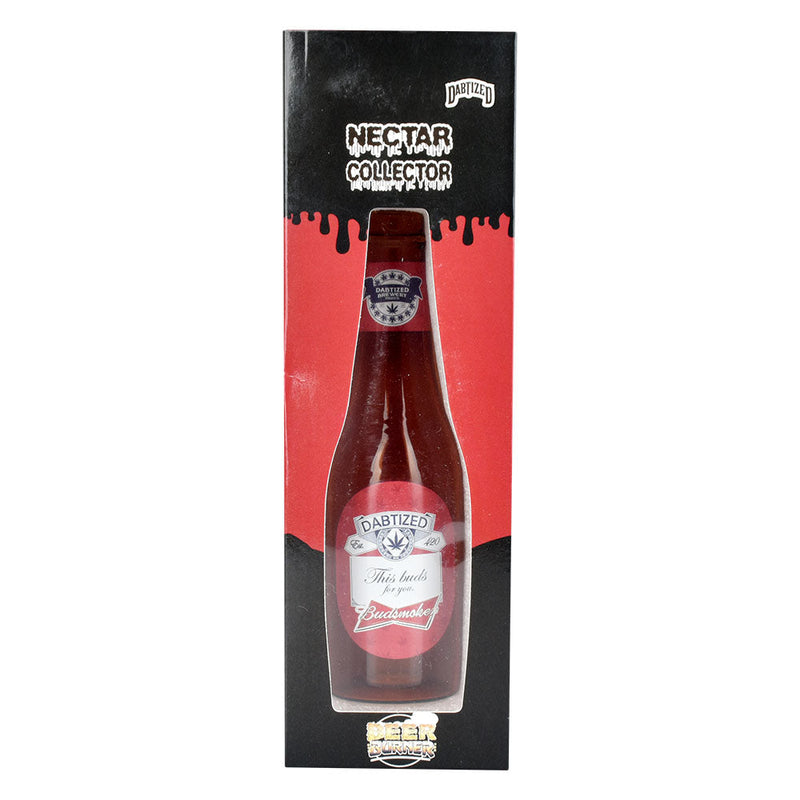 Dabtized Beer Burner Bubbler Dab Straw - 7.75" / 10mm F / Designs Vary - Headshop.com