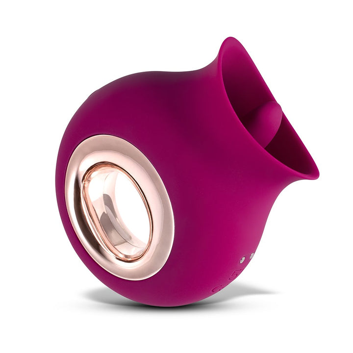 Honey Play Box Alvina Luxury Tongue Licking Clitoral Vibrator Magenta - Headshop.com