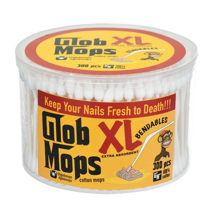 Glob Mops XL Bendables Dual Tip Cotton Swabs 300ct - Headshop.com