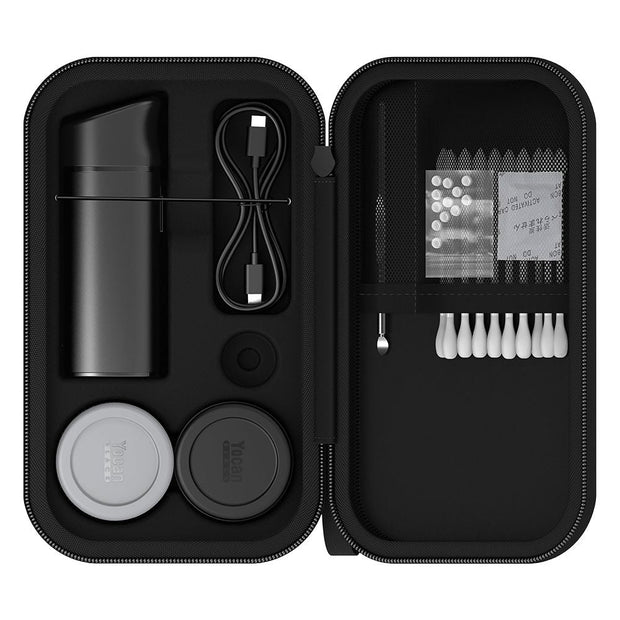 Yocan Black Pocket Mini Concentrate Vaporizer w/ Travel Case - 1300mAh / Black