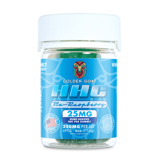 HHC Blue Raspberry Rings – 250mg – 4oz - Headshop.com