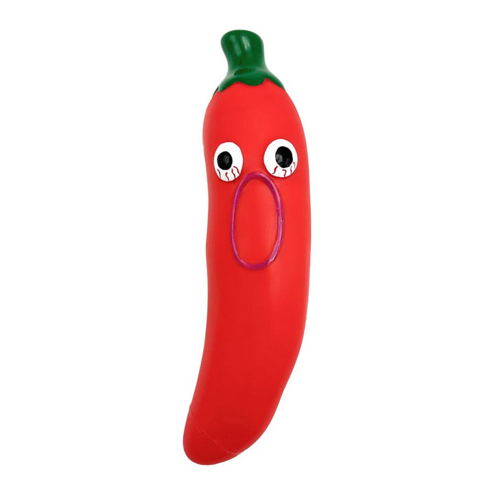 Screaming Chili Pepper Squeak Toy - Headshop.com
