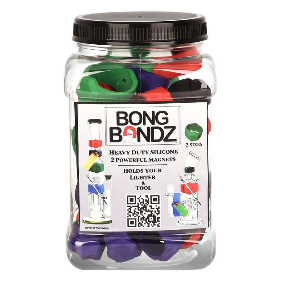Bong Bandz Magnetic Silicone Bands - 40ct - Headshop.com