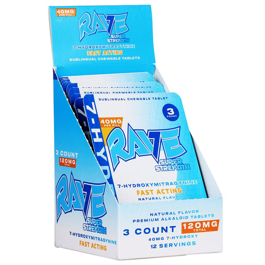 Rave Super Strength 7-Hydroxymitragynine Fast Acting Tablets - Headshop.com