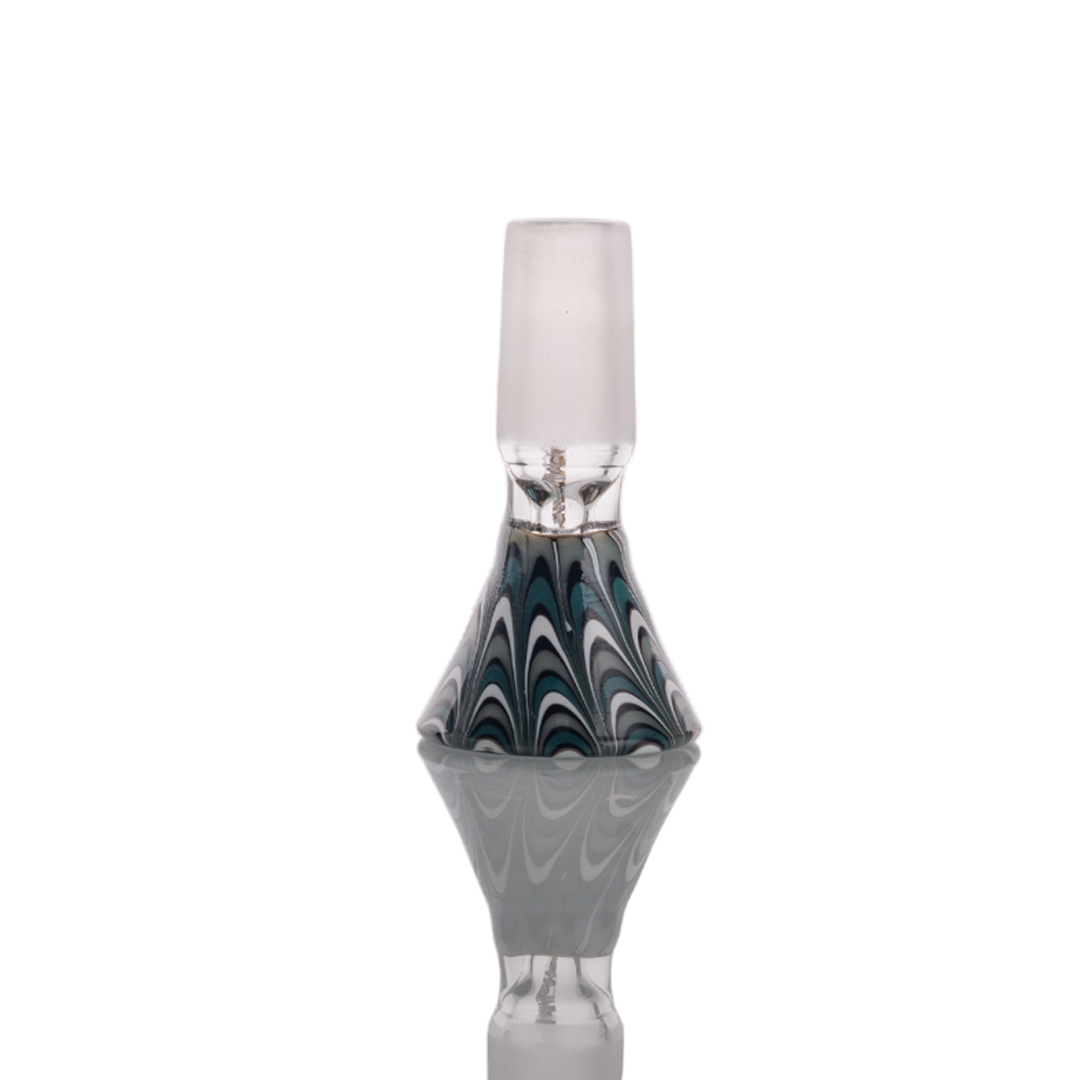 14mm & 18mm Male Joint Colorful Heady Bowl w/ Arm - Headshop.com