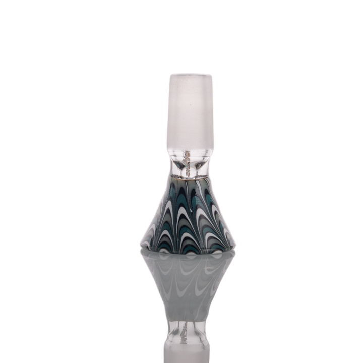 14mm & 18mm Male Joint Colorful Heady Bowl w/ Arm - Headshop.com