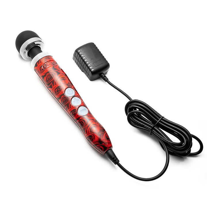 Doxy Die Cast 3 Compact Wand Vibrator Roses - Headshop.com