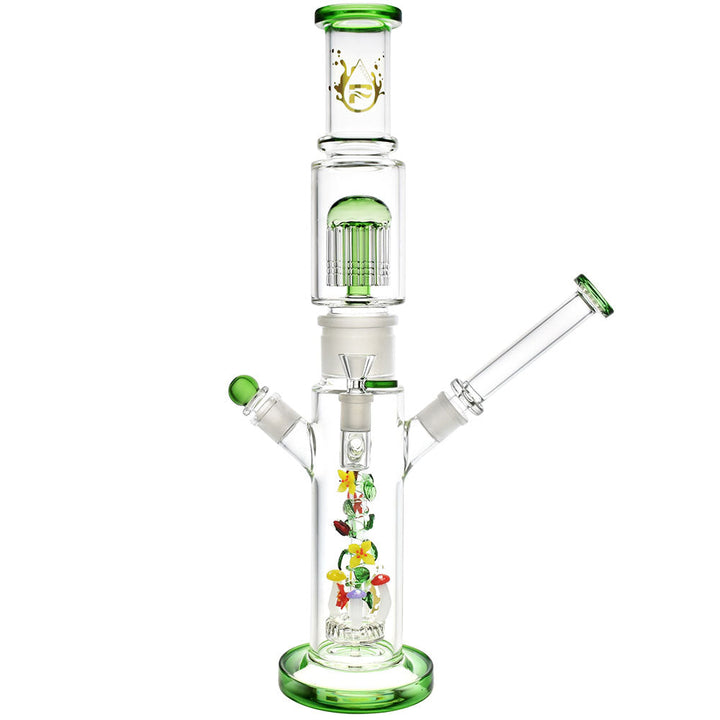 Pulsar Doubled Up Transforming Water Pipe | 18.5" | 14mm F - Headshop.com