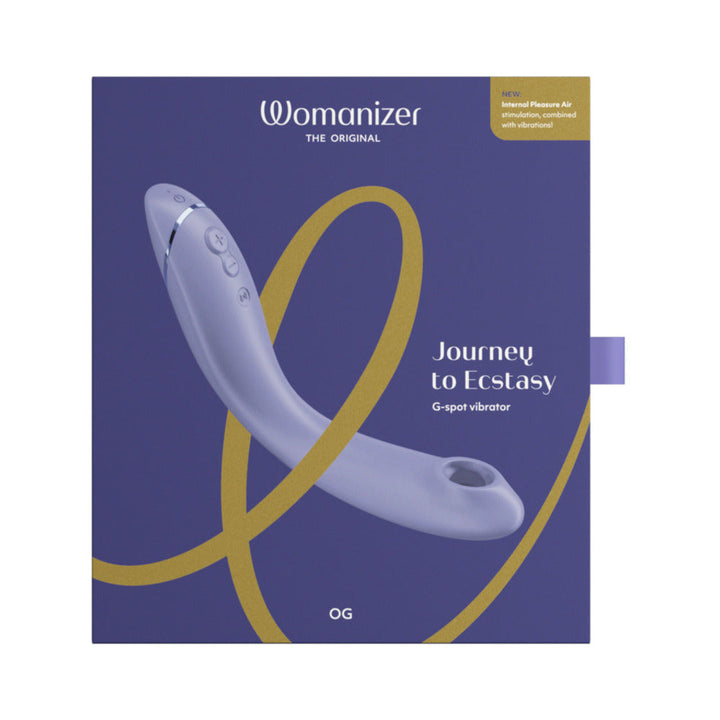 Womanizer OG Rechargeable G-Spot Pleasure Air Stimulator Lilac - Headshop.com
