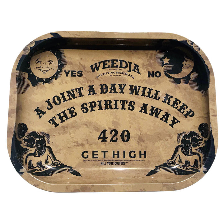 Kill Your Culture Rolling Tray | Weedja Board - Headshop.com