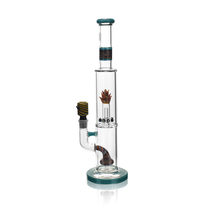 High Society | Cygnus Premium Wig Wag Waterpipe (Turquoise) - Headshop.com