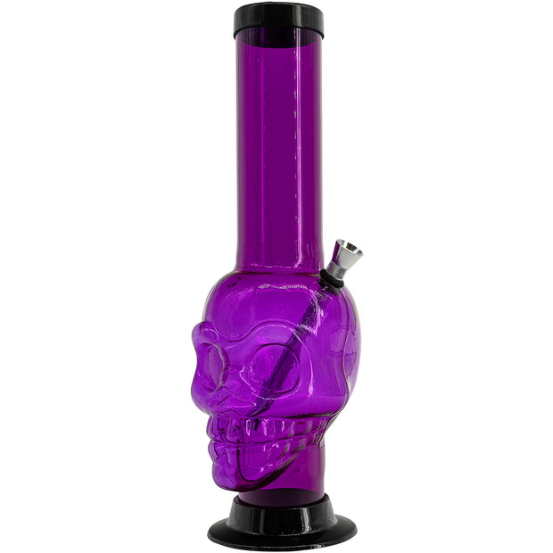 JM Enterprises  12-15" Acrylic Skull Chamber Bong - Multiple