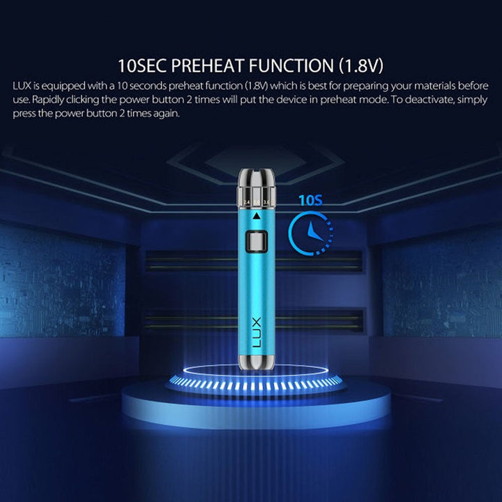 Yocan LUX 510 Battery | 400mAh | Assorted Colors | 20pc Display - Headshop.com