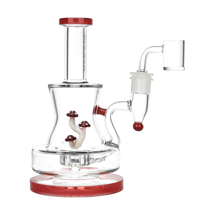 Pulsar Shadow Lurking Shrooms Dab Rig | 7.25" | 14mm F - Headshop.com