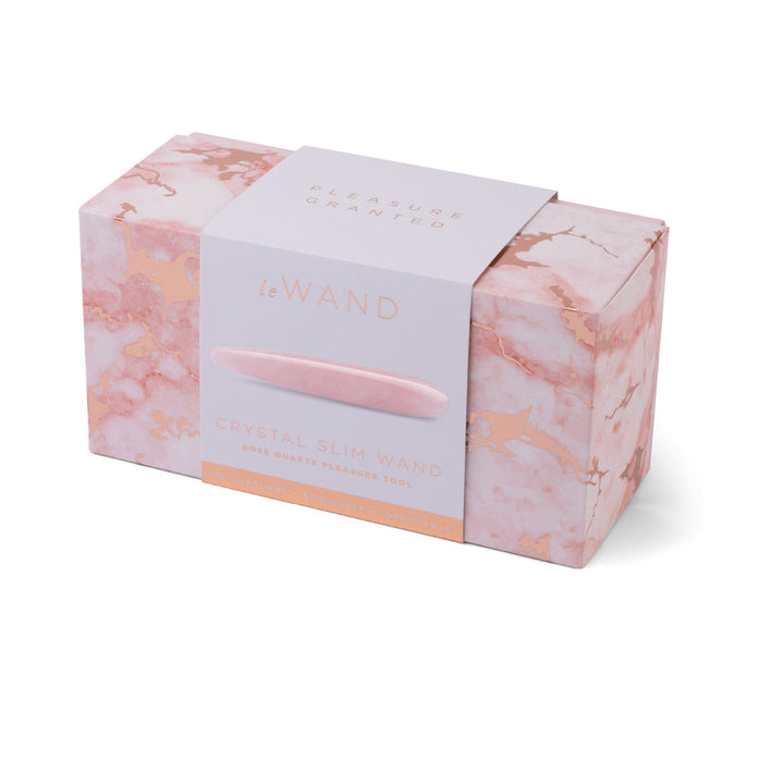 Le Wand Crystal Slim Wand Rose Quartz - Headshop.com