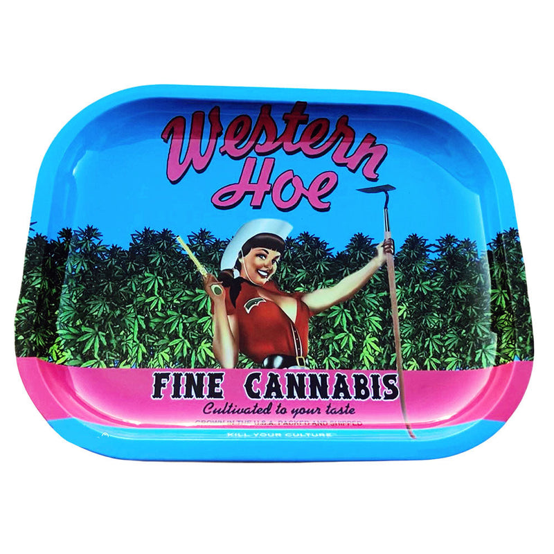 Kill Your Culture Rolling Tray | Western Hoe - Headshop.com