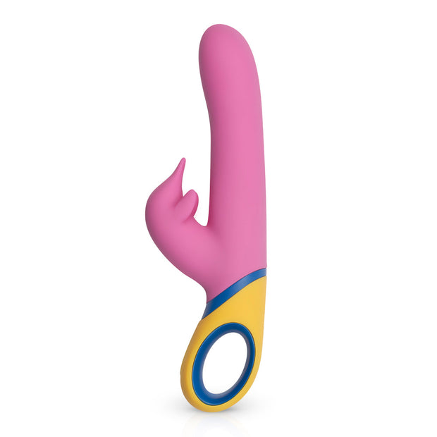 PMV20 Copy Dolphin Vibrator Silicone Pink - Headshop.com