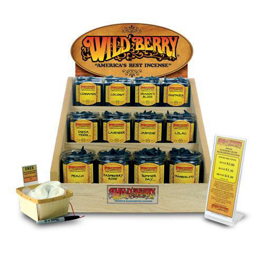 Wild Berry Incense Cones Starter Kit - Headshop.com