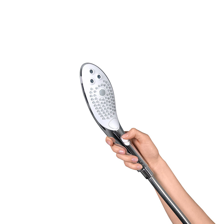 Womanizer Wave Shower Head Masturbator Chrome - Headshop.com
