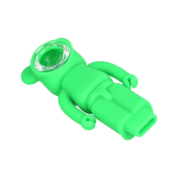 Bear Silicone Hand Pipe - 4.5"/ 6 ct - Headshop.com
