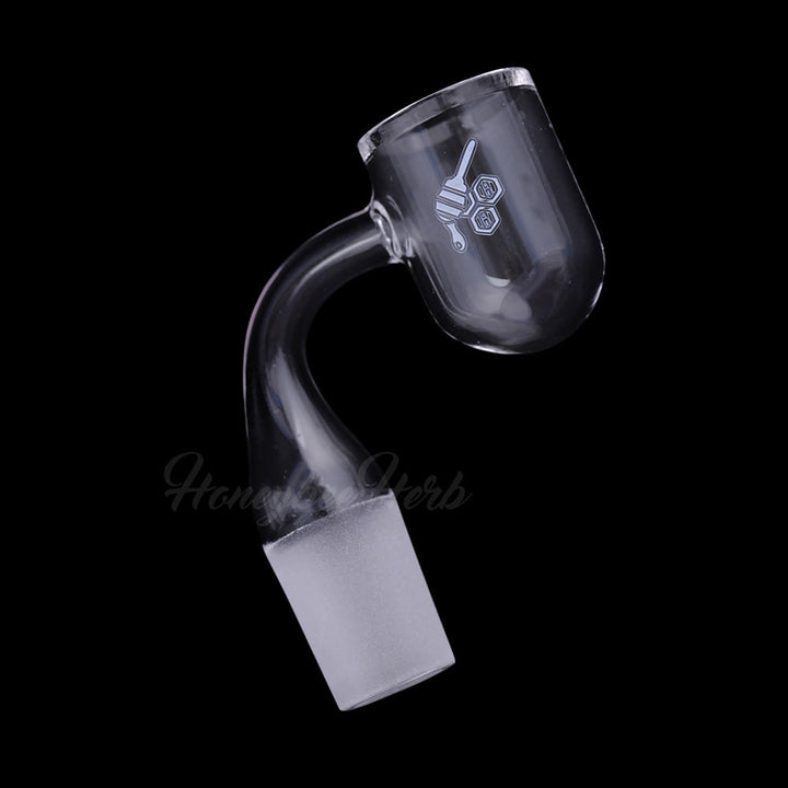 Honey Bevel Bowl Quartz Banger - 90° Degree | YL - Headshop.com
