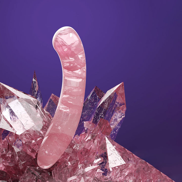 Biird Pixii Rose Quartz Dildo - Headshop.com