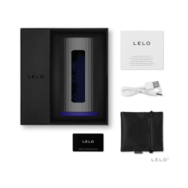 LELO F1S V2 Masturbator Gunmetal/Midnight Blue - Headshop.com