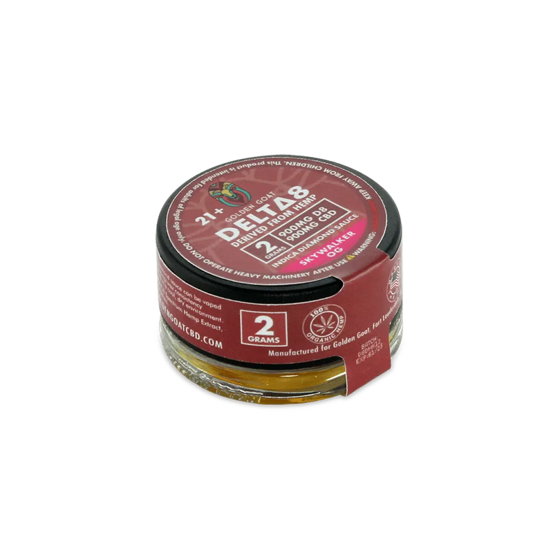 Delta 8 Diamond Sauce, 1800mg – Skywalker – 2g - Headshop.com