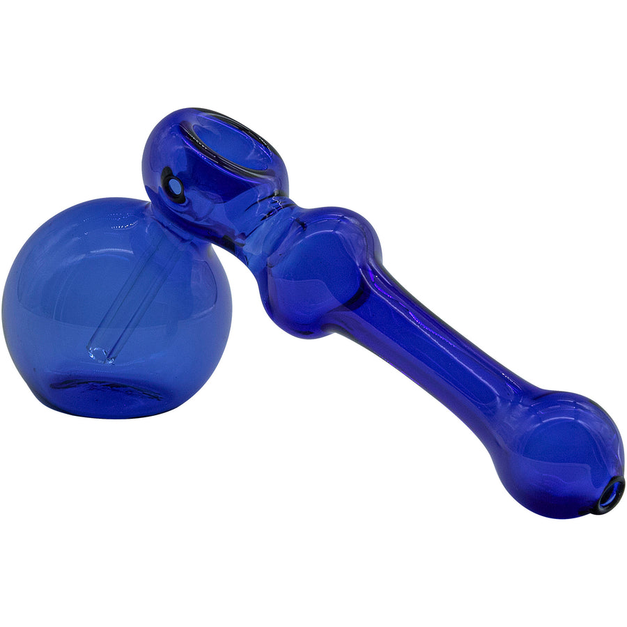 LA Pipes "Glass Hammer" Glass Hammer Bubbler Pipe (Various Colors) - Headshop.com