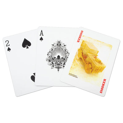 RAW Black Playing Cards - Headshop.com