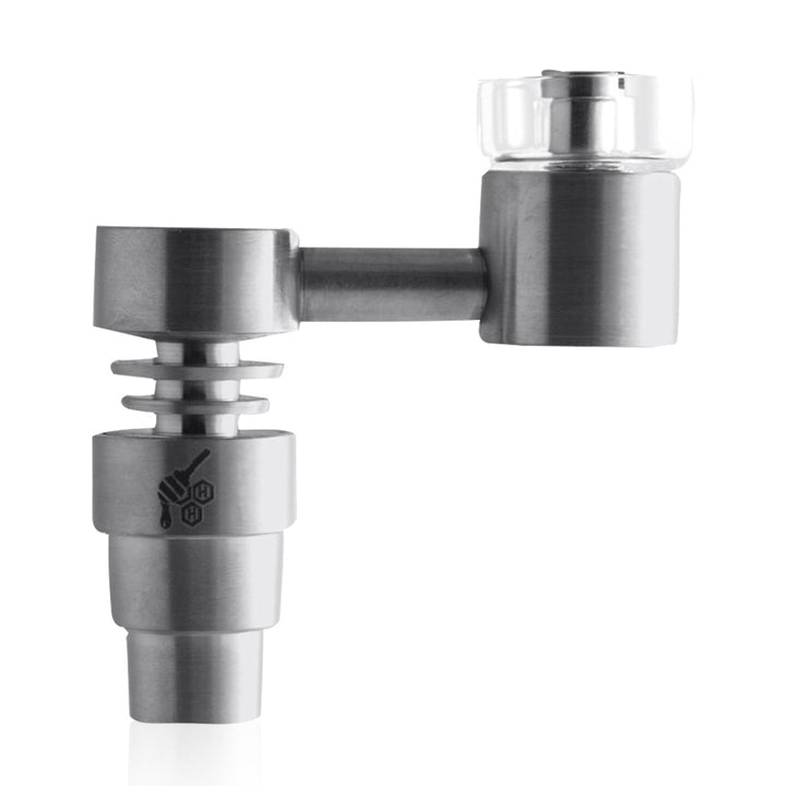 TITANIUM 4 IN 1 SIDECAR HYBRID BANGER DAB NAIL - Headshop.com