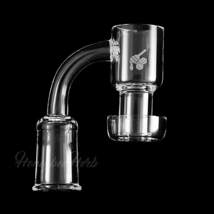 HONEYSUCKLE QUARTZ BANGER - 90° DEGREE | YL - Headshop.com