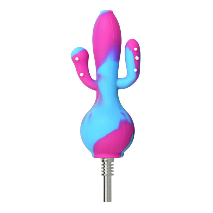 Cactus Silicone Dab Straw - 5.8" / Colors Vary - Headshop.com