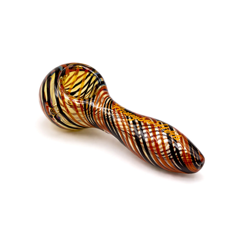INSIDE OUT LINEWORK SWIRL HAND PIPE SPOON - Headshop.com
