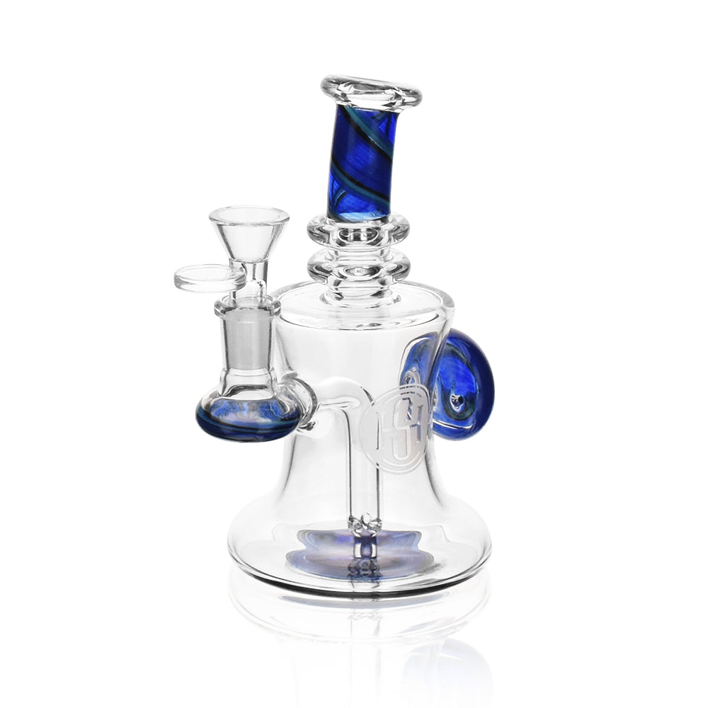High Society | Astara Premium Wig Wag Concentrate Rig (Blue) - Headshop.com