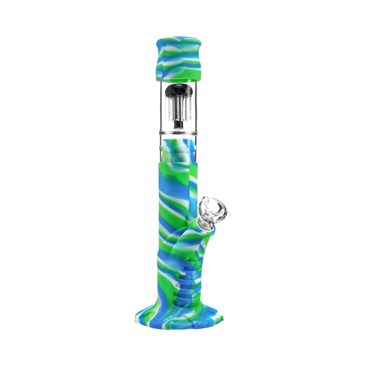 Medusa Customs Silicone Straight Tube w/Percolator - Headshop.com
