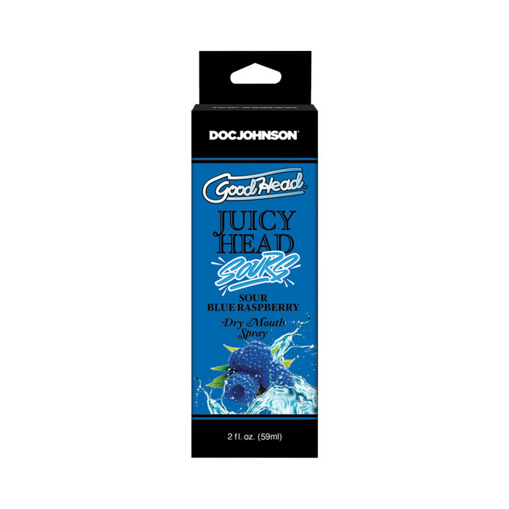 GoodHead Juicy Head Dry Mouth Spray Sour Blue Raspberry 2 oz. - Headshop.com