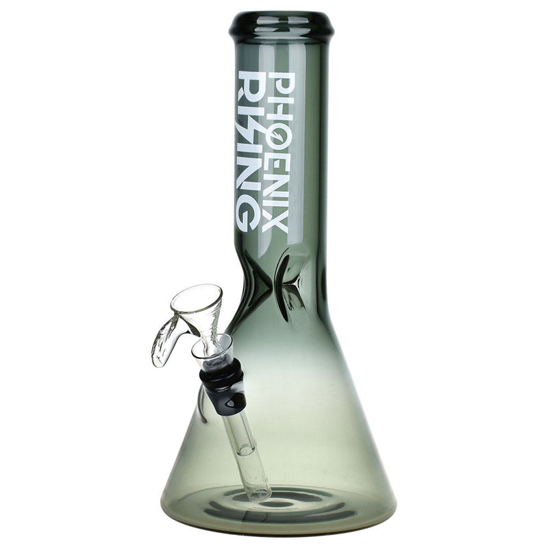Phoenix Rising Full Color Glass Beaker Water Pipe | 9.25" - Headshop.com
