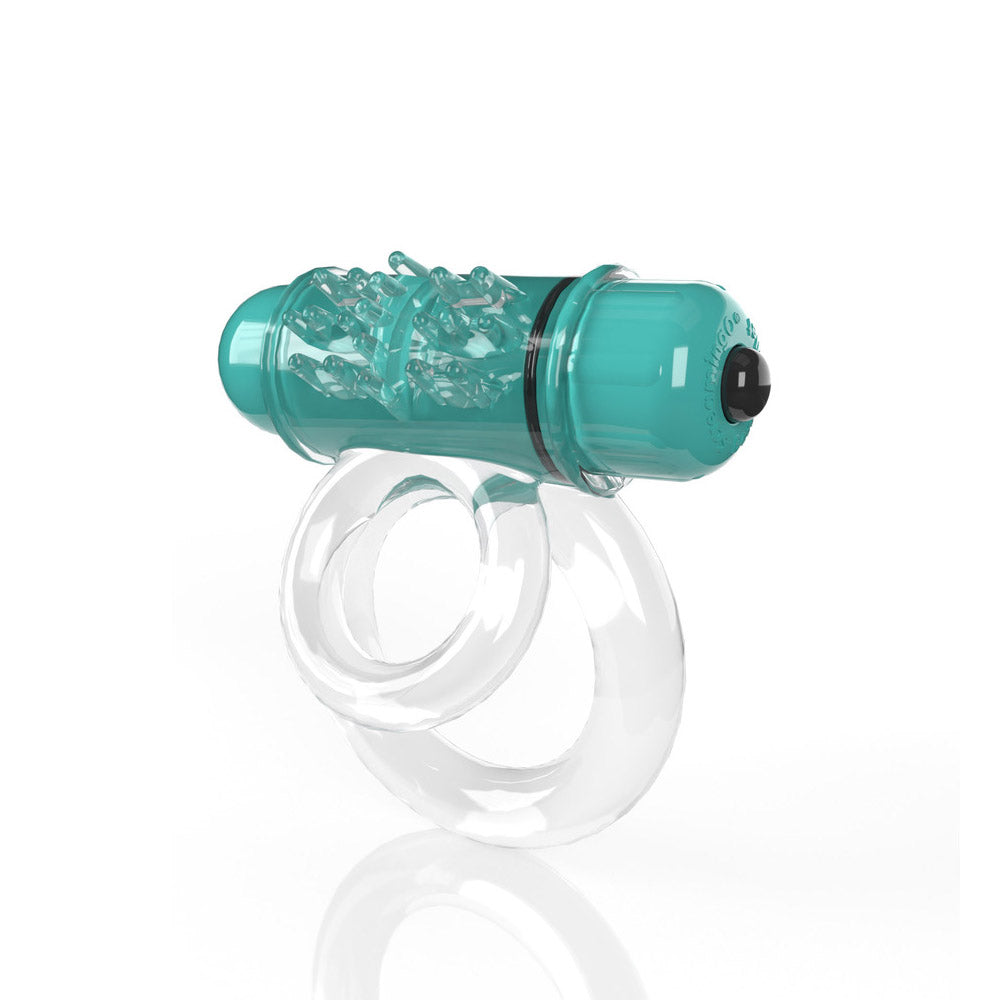 Screaming O 4B DoubleO 6 Vibrating Double Cockring Kiwi - Headshop.com