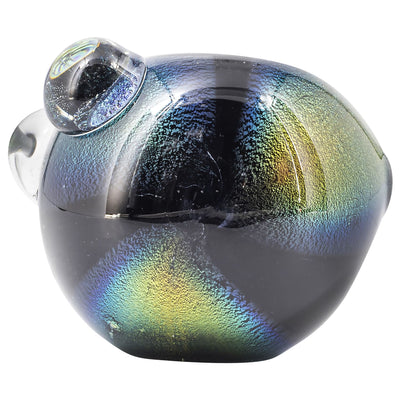 LA Pipes Full Dichro Spoon with Clear Marbles - Headshop.com