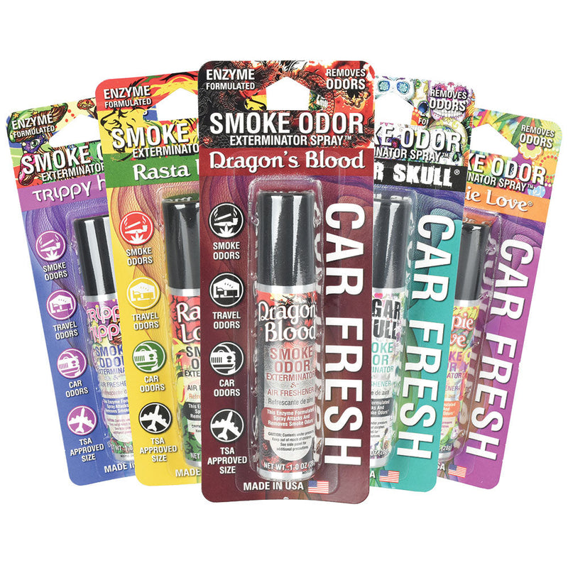 12pc Box - Smoke Odor Exterminator Spray - 1oz / Pop Culture Mix - Headshop.com