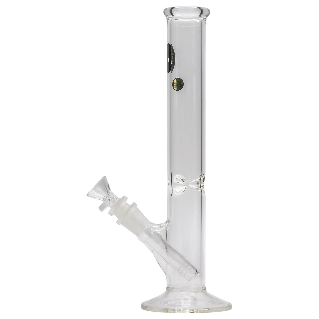 LA Pipes 12" Clear Straight Shot Bong - Headshop.com