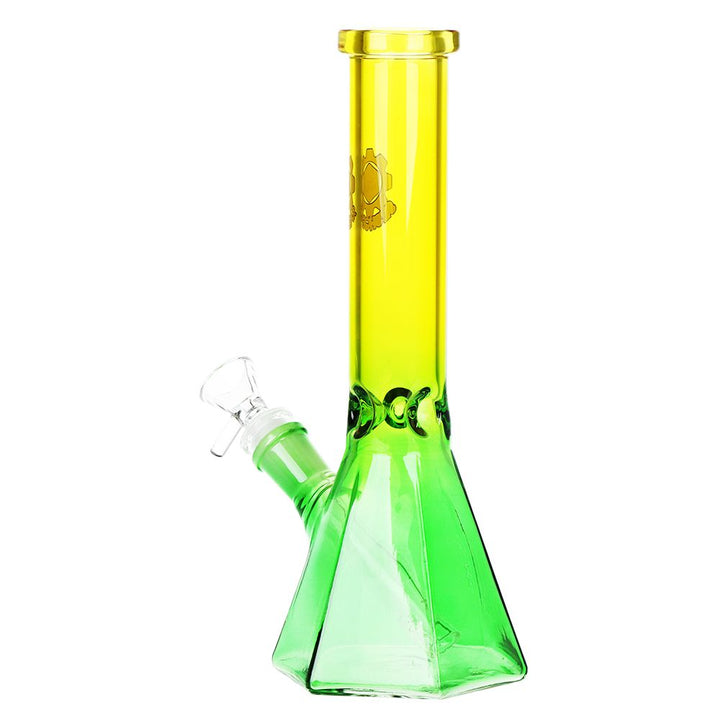 SeshGear Prismatic Bliss Ombre Glass Water Pipe | 10" | 14mm F