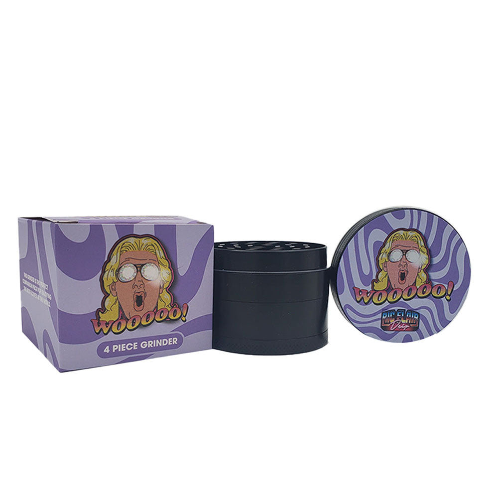 Ric Flair Drip Aluminium Grinder - Woooo! / 4pc / 2.25" - Headshop.com